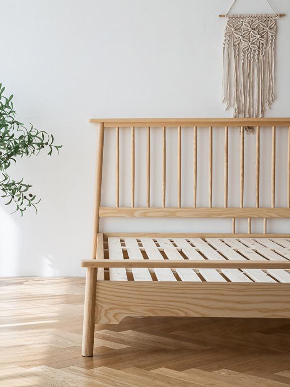 Solid Wood Bed Frame