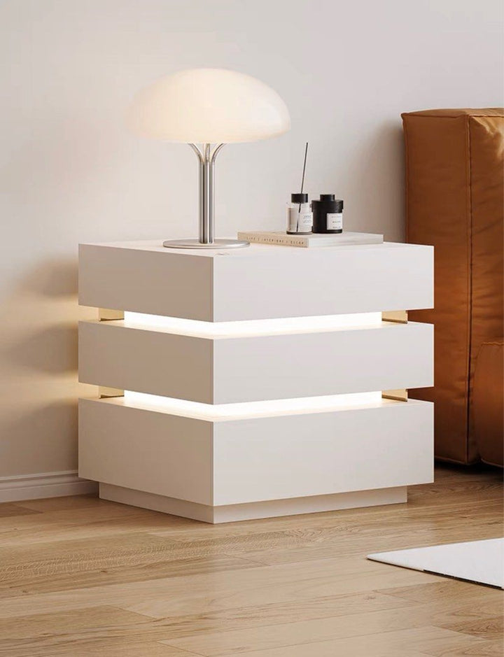 Modern LED Bedside Table