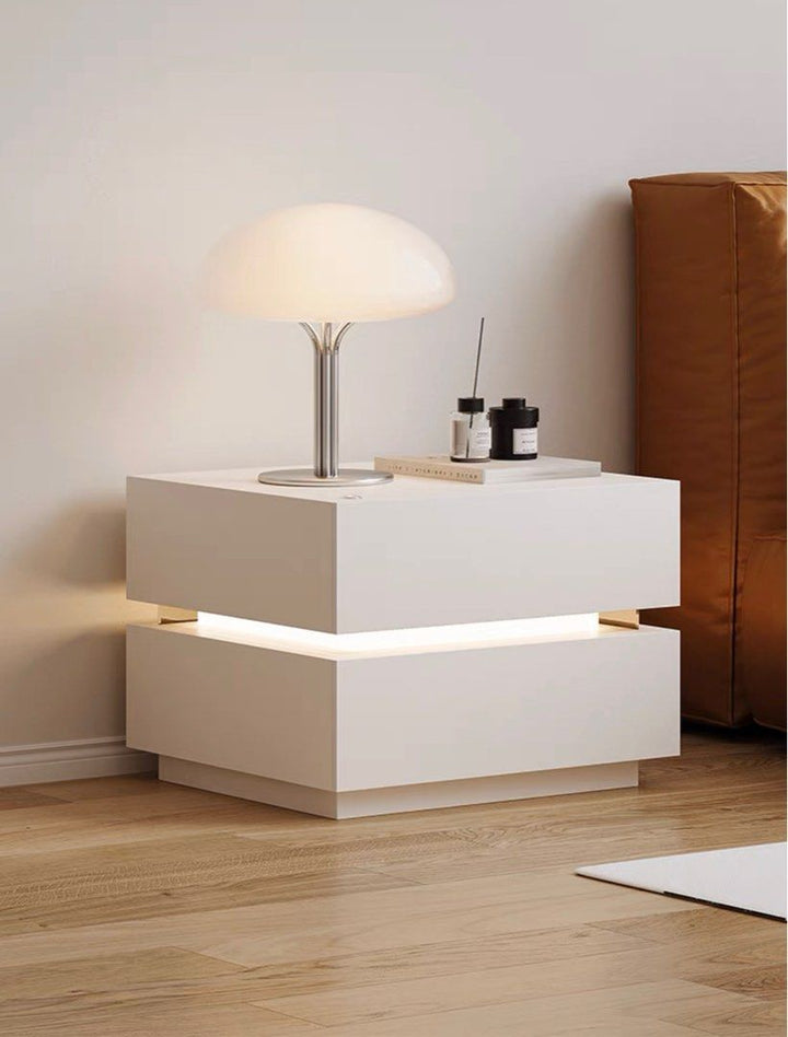 Modern LED Bedside Table