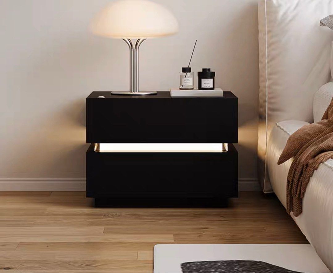 Modern LED Bedside Table