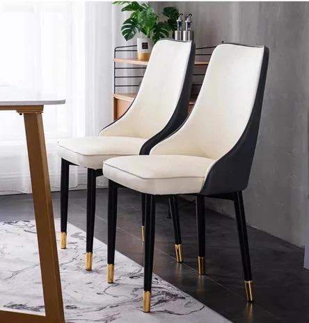 Classic Faux Leather Dining Chair