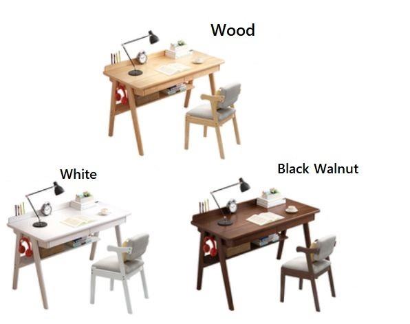 SEAN Study Table - Solid Wood Desk