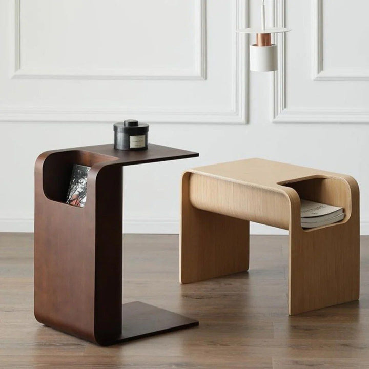 Abstract Side Table