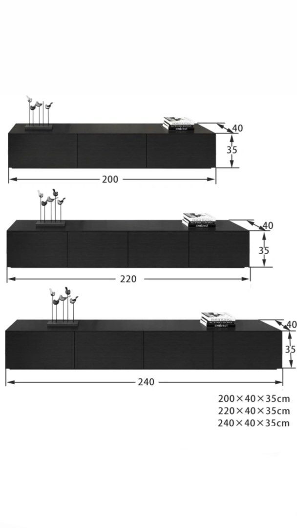 Modern Wood TV Console