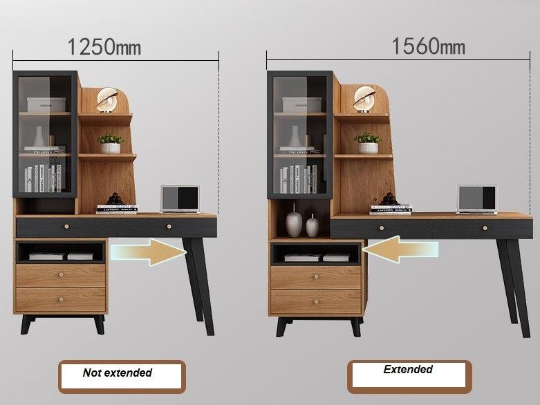 Extendable Dresser and Vanity Table