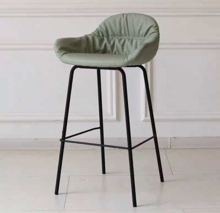 Modern Leather Bar Stool