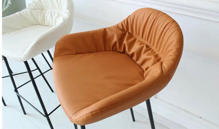 Modern Leather Bar Stool