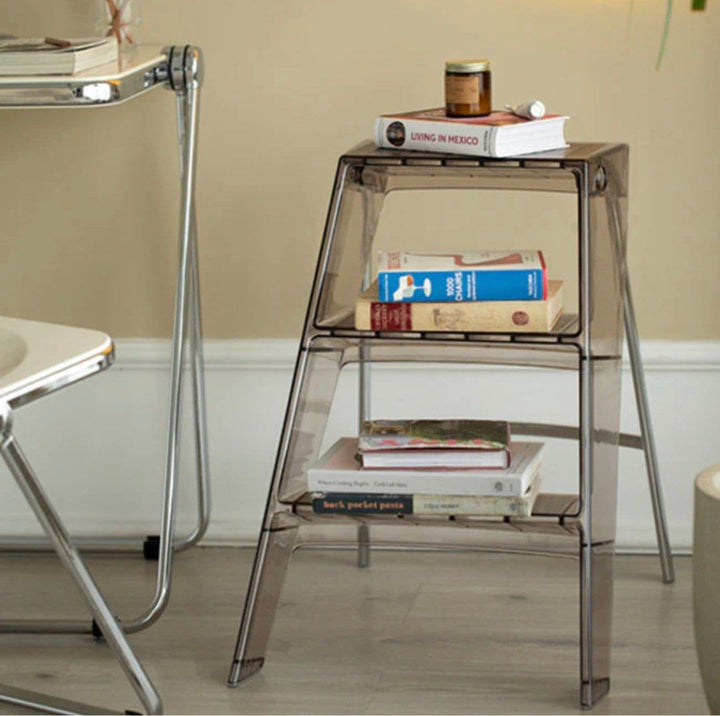Acrylic Ladder Side Table