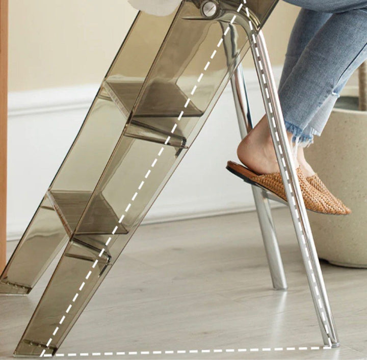 Acrylic Ladder Side Table