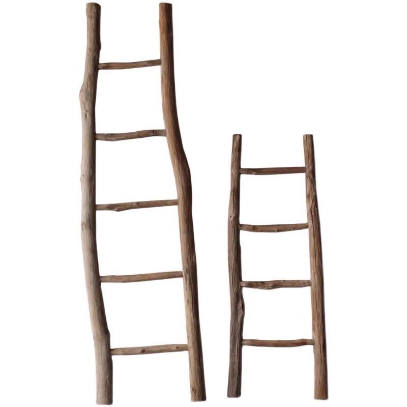 Solid wood blanket ladder