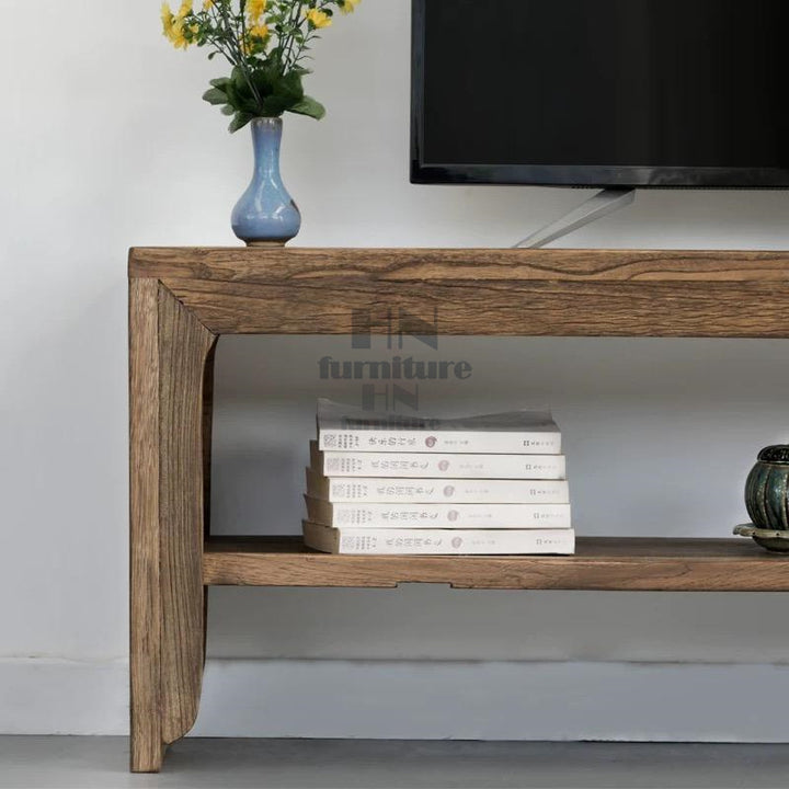 Solid Wood Console Table & TV Stand