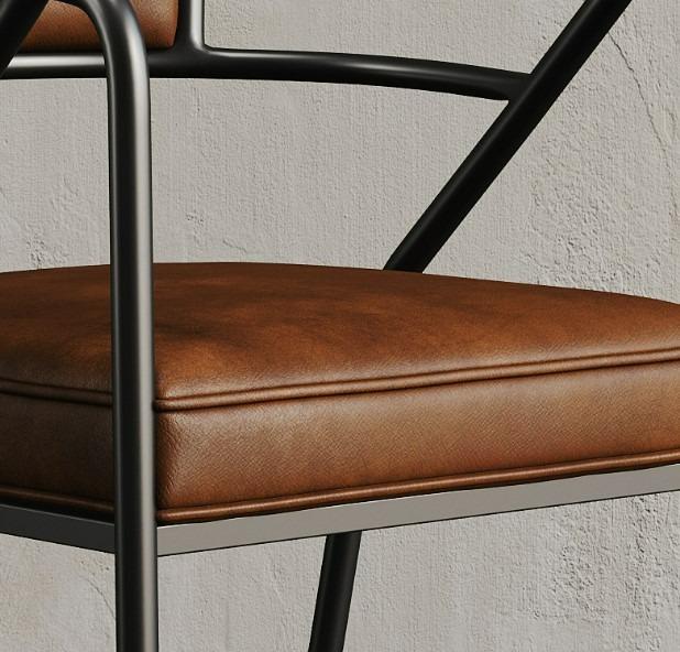 Dining Chair with Armrest