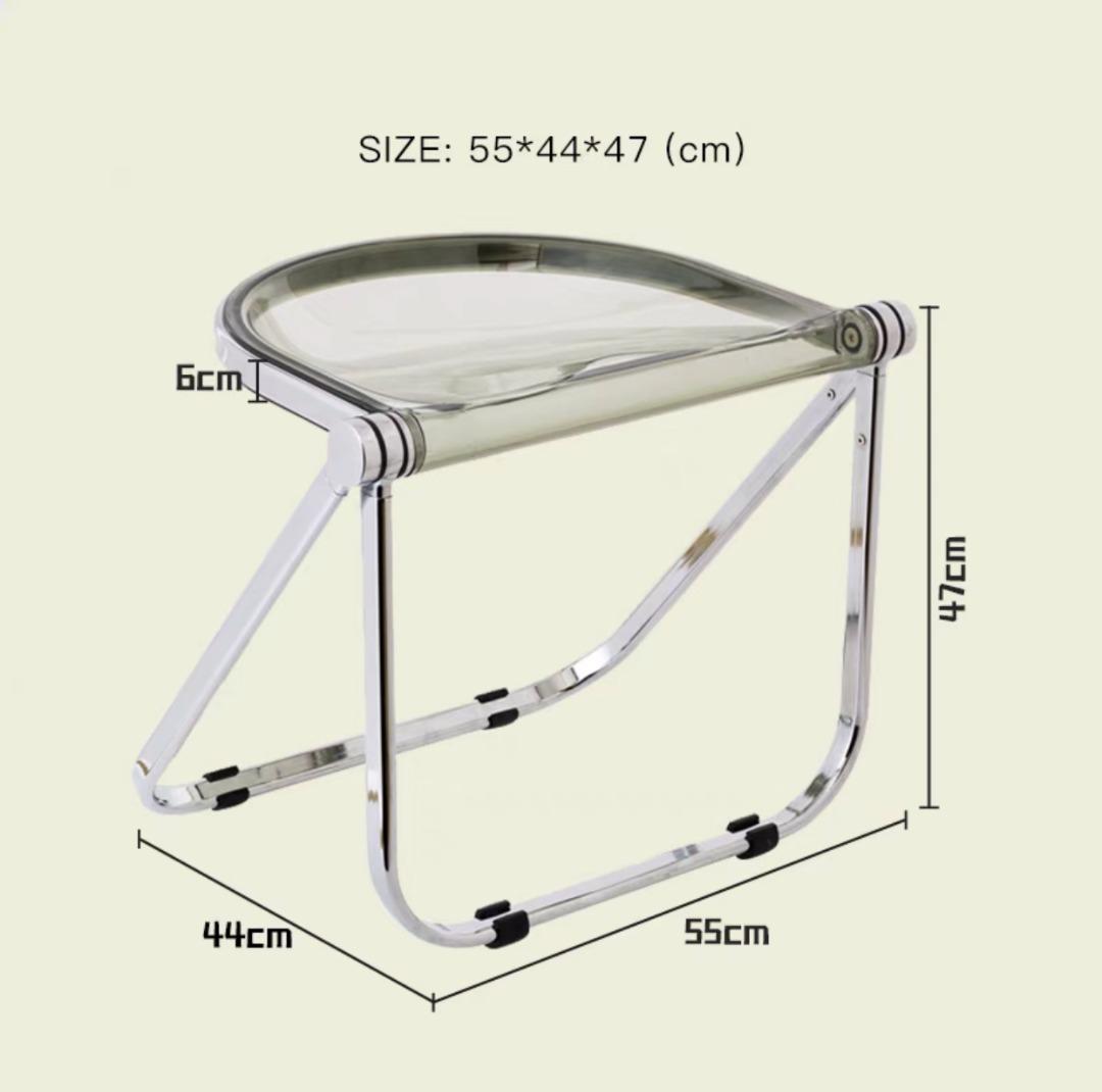 Studio Acrylic Folding Chair