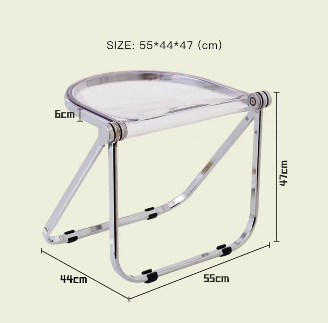 Studio Acrylic Folding Chair