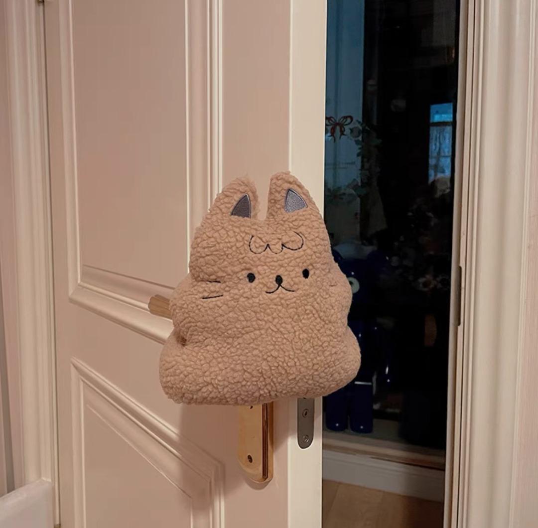 Teddy Bear Fabric Door Stopper