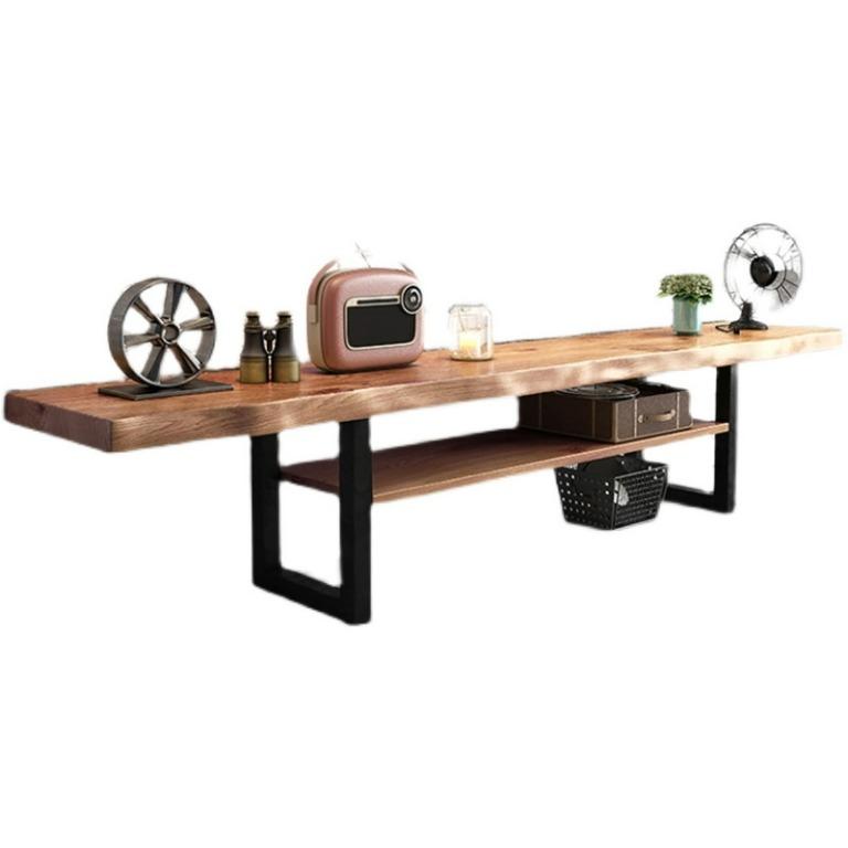 Modern Rustic TV Console in Solid Wood