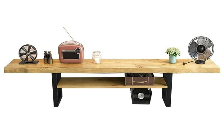 Modern Rustic TV Console in Solid Wood