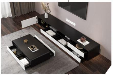 Modern TV Console and Coffee Table