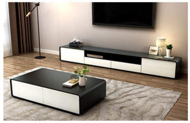 Modern TV Console and Coffee Table