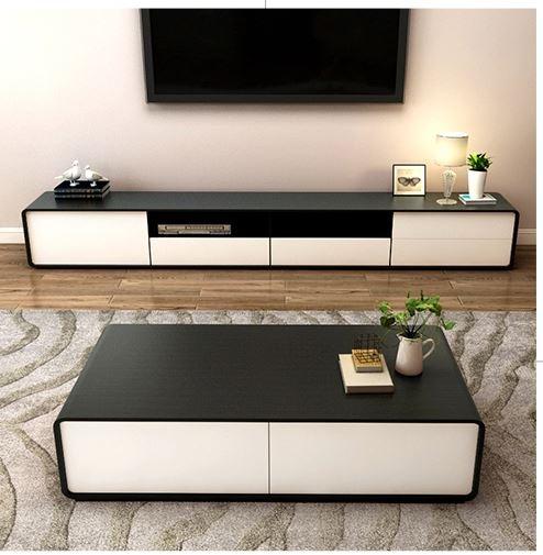 Modern TV Console and Coffee Table