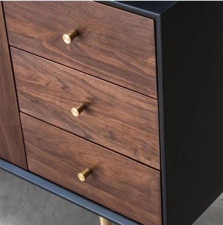 Acacia Solid Wood Sideboard Cabinet