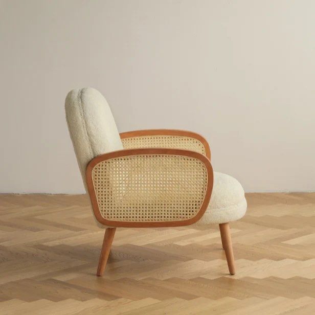 Rattan Arm Lounge Chair