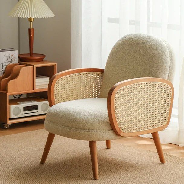 Rattan Arm Lounge Chair