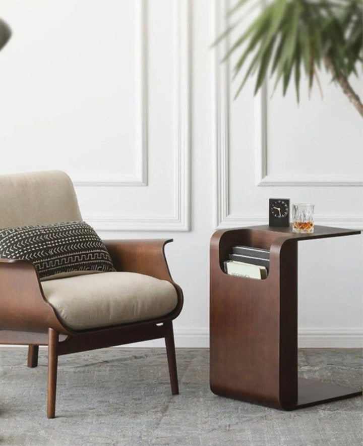 Abstract Side Table