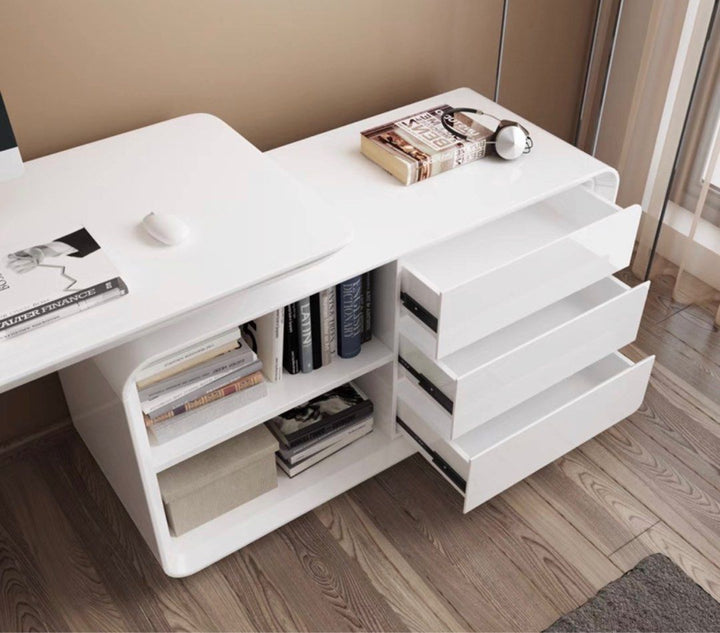 Modern Rotatable Work Desk