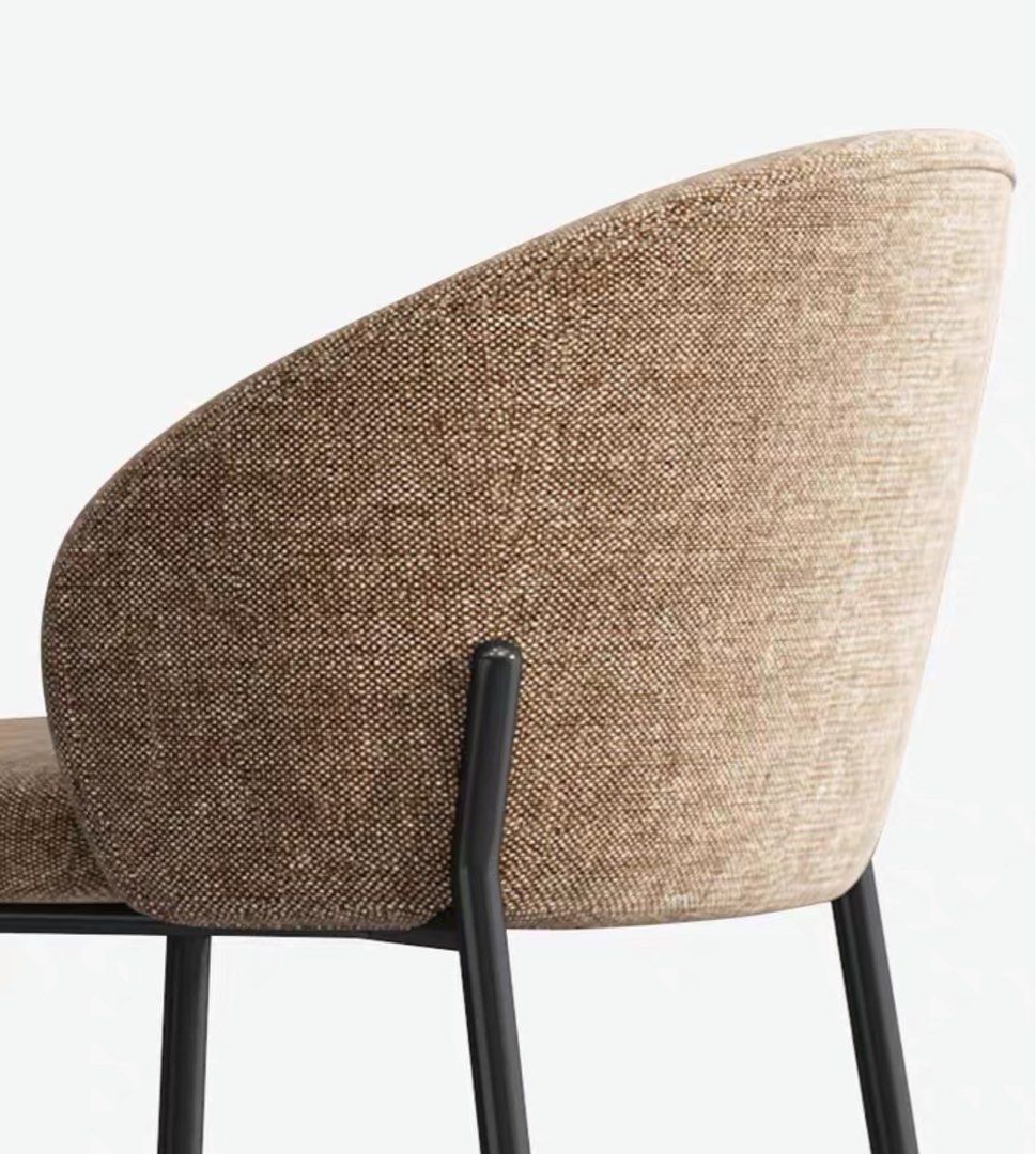 Modern Fabric Bar Stool