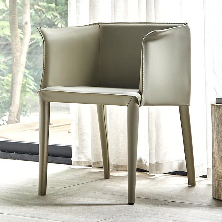 Faux Leather Armchair (Set of 2)