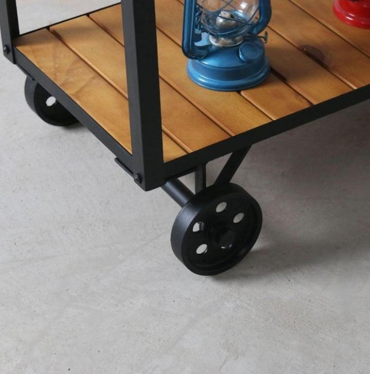 Modern Rustic Kitchen Trolley