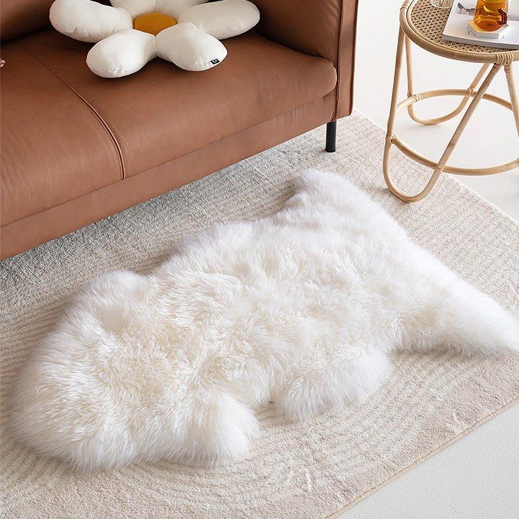 Area Wool High Pile Rug