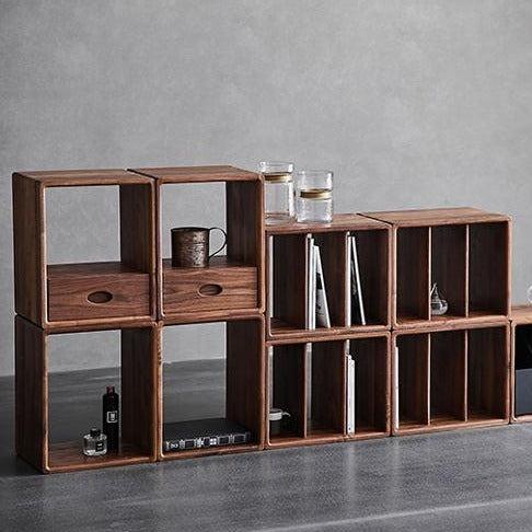 hitney Free Transformation Bookcase / Side Table Storage