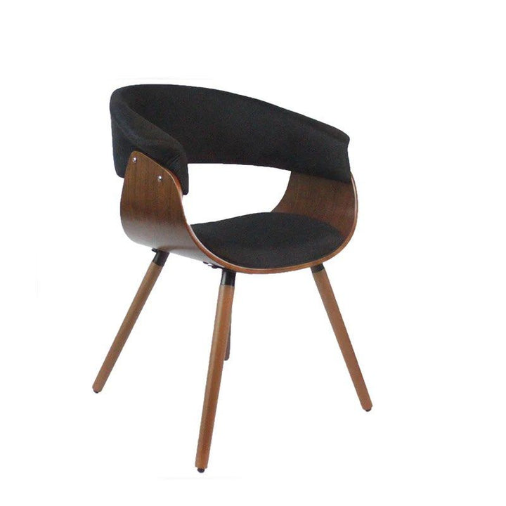 Wood Tufted Side Chair