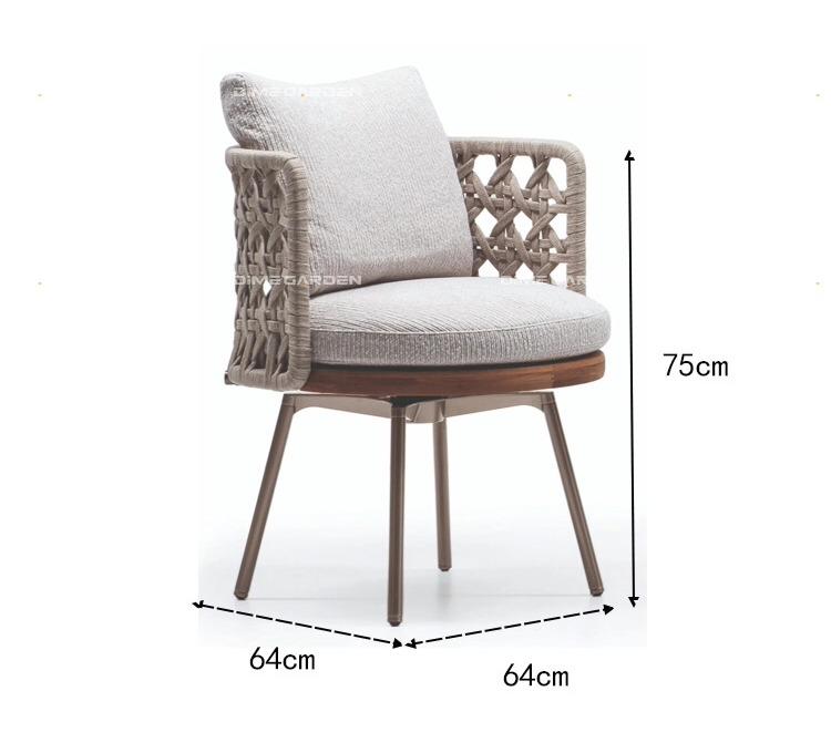 Woven Side Chair & Table Set