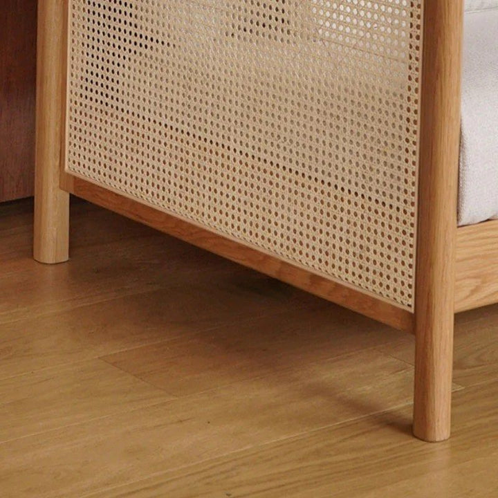 Log Rattan Sofa