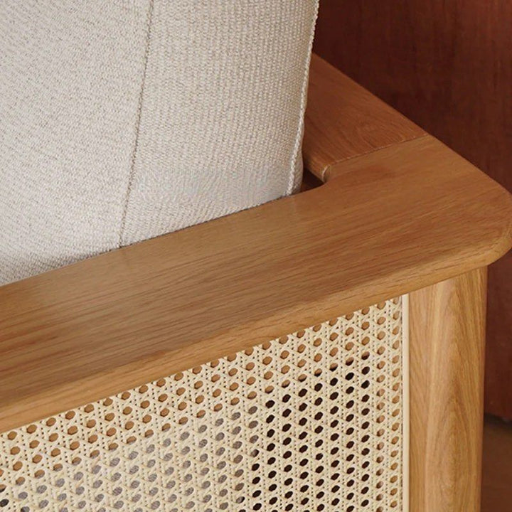 Log Rattan Sofa