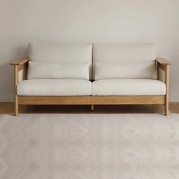 Log Rattan Sofa