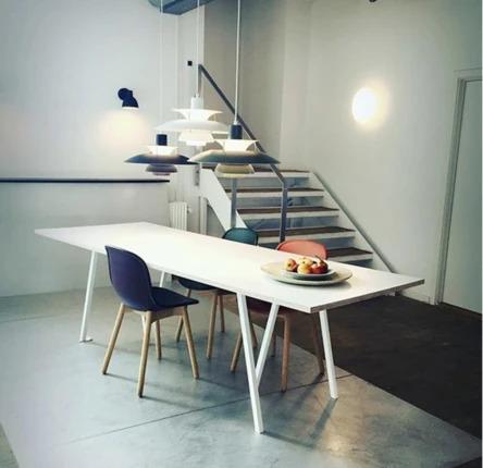 Minimalist Ultra Slim Wooden Dining Office Table