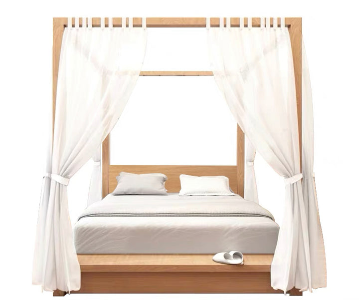 Cecilia Solid Wood Canopy Bedframe