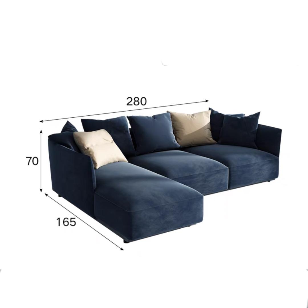 Wide Sofa Chaise