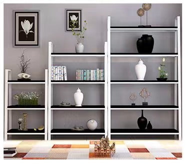 JORDYN Modern Industrial Ladder Display Shelf Bookcase