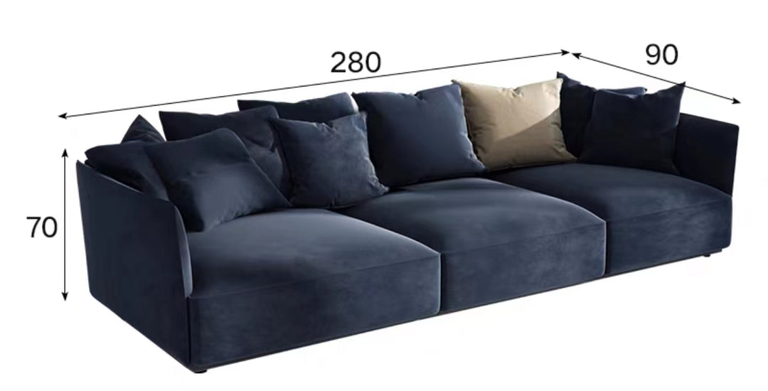 Wide Sofa Chaise