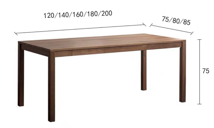 Captiva Solid Pine Dining Table