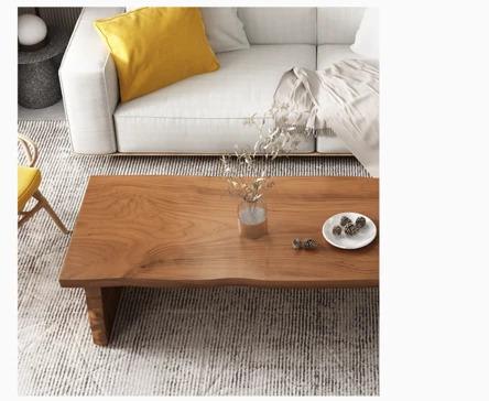 Coffee Table Solid Wood One Whole Piece  NordicCoffee Table Solid Wood One Whole Piece  Nordic